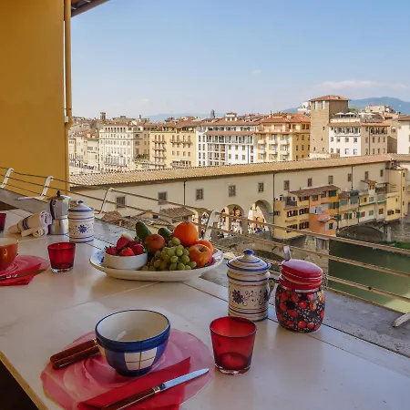 Ponte Vecchio Terrace Apartment Florence